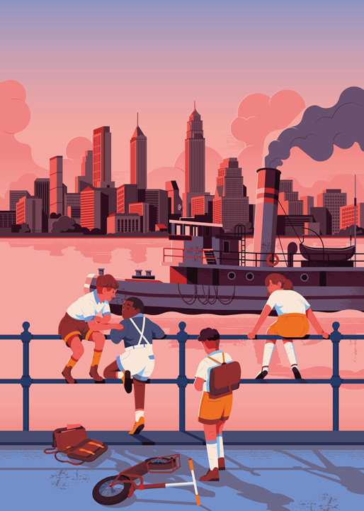  / Kinderszene in New York
