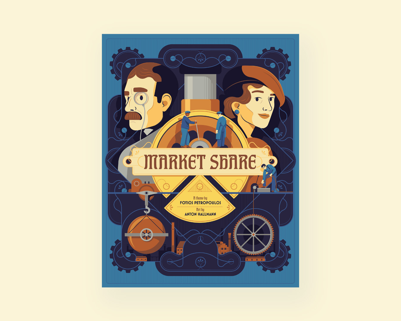 market share boardgame box 