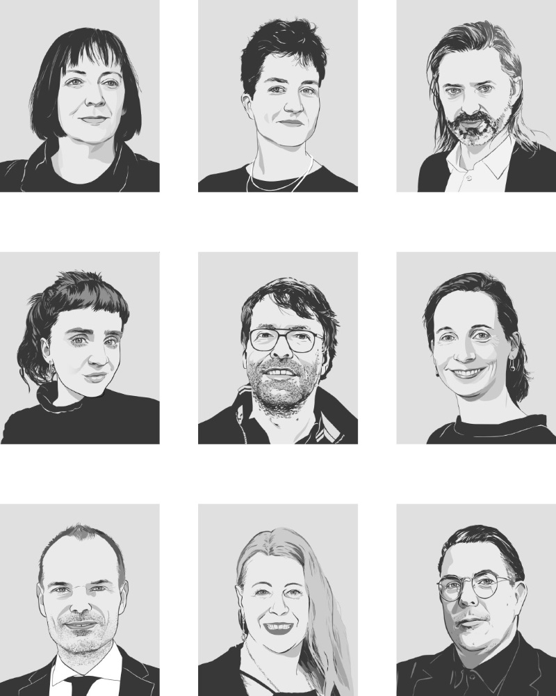 9 portraits