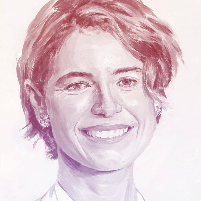 Portrait of Michael B Jordan 