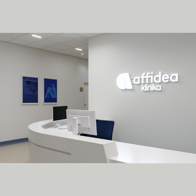 entrance of affidea clinic