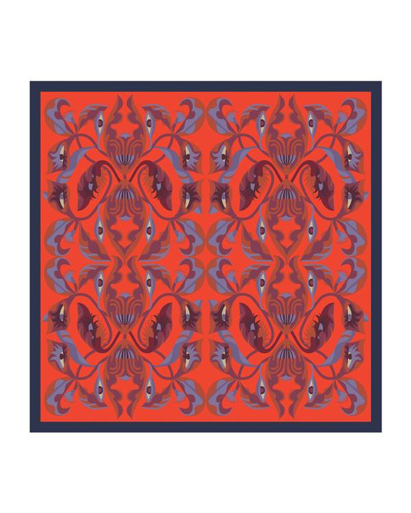 abstract scarf design 