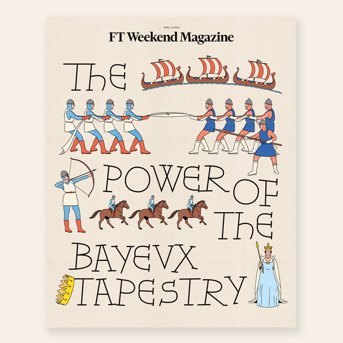 comic interpreatation of the Bayeux Tapestry 