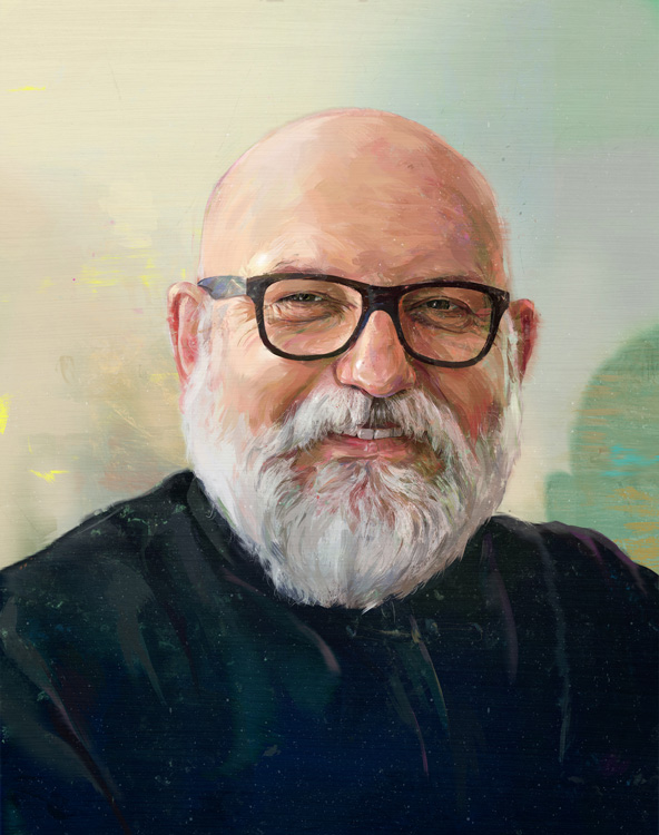 portrait painting of Guillaume Bruté de Rémur