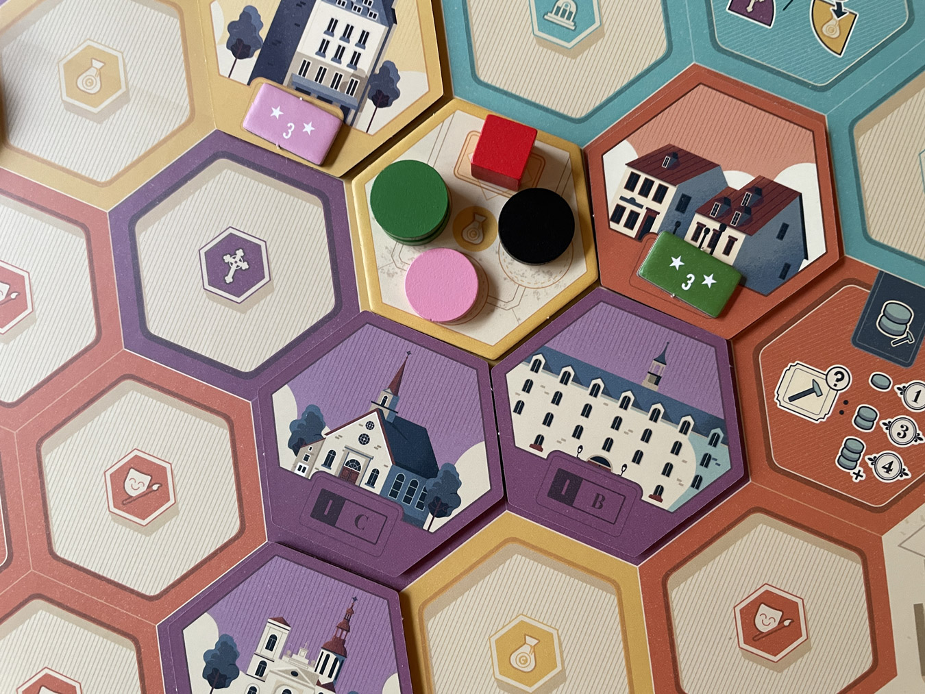 illustrated architecture quebec boardgame 