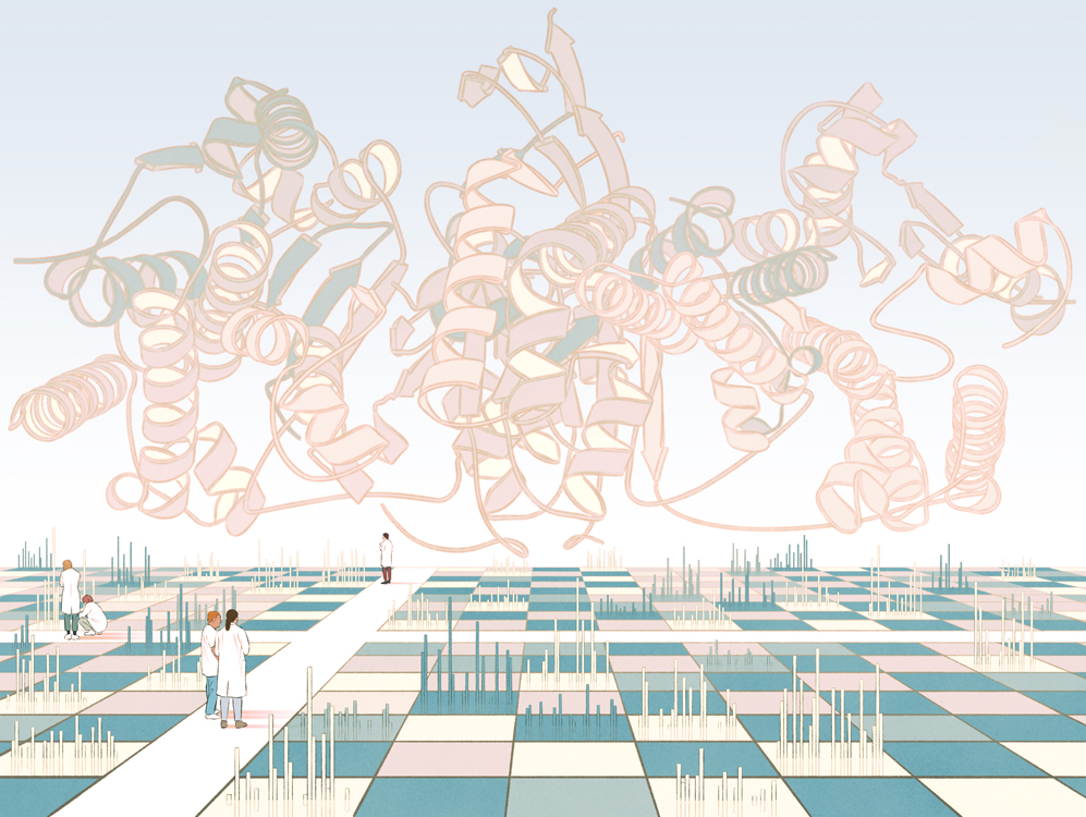 laboratory assistant in landscape of diagrams